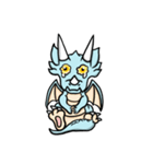 Cute Dragon King（個別スタンプ：18）