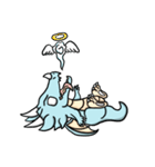 Cute Dragon King（個別スタンプ：27）