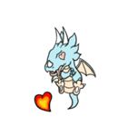 Cute Dragon King（個別スタンプ：34）