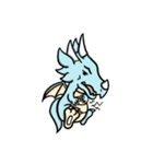 Cute Dragon King（個別スタンプ：37）