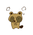 のんびりたぬしゃん（個別スタンプ：1）