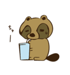 のんびりたぬしゃん（個別スタンプ：24）