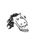 Mouse-Horse（個別スタンプ：21）
