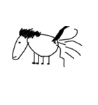Mouse-Horse（個別スタンプ：22）