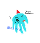 手形足形アート1（個別スタンプ：3）