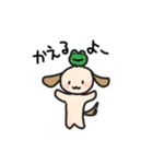 こどもわんこ【家族連絡用】（個別スタンプ：3）