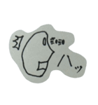 顔文字男（個別スタンプ：3）