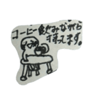 顔文字男（個別スタンプ：22）