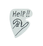 顔文字男（個別スタンプ：34）