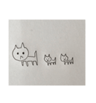 へたれねこ。（個別スタンプ：3）