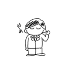 やる気のない社員（個別スタンプ：1）