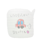 毎日使いやすいノートに落書き風スタンプ（個別スタンプ：4）