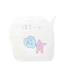 毎日使いやすいノートに落書き風スタンプ（個別スタンプ：10）