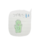 毎日使いやすいノートに落書き風スタンプ（個別スタンプ：27）