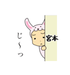 ラビット宮本（個別スタンプ：6）
