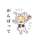ラビット宮本（個別スタンプ：19）