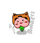 cat momojiro（個別スタンプ：10）