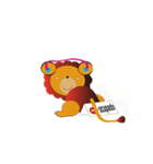 Lion LULU works log: Spanish（個別スタンプ：1）