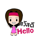 Zabb Girl（個別スタンプ：1）