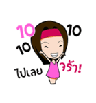Zabb Girl（個別スタンプ：2）