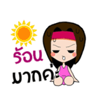 Zabb Girl（個別スタンプ：13）