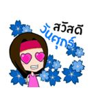 Zabb Girl（個別スタンプ：40）