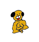 筋肉犬（個別スタンプ：11）