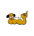 筋肉犬（個別スタンプ：40）
