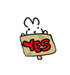 さりげなくきもちを伝えるうさぎ・改（個別スタンプ：8）