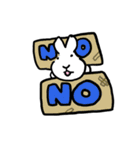 さりげなくきもちを伝えるうさぎ・改（個別スタンプ：9）