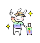 レインボーうさぎ（個別スタンプ：27）