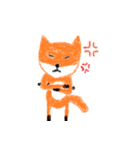 happy fox（個別スタンプ：5）