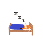 happy fox（個別スタンプ：8）