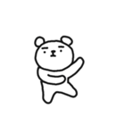 踊るクマ①（個別スタンプ：28）