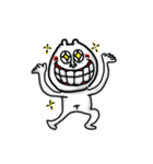 Big Teeth Rabbit with Friends（個別スタンプ：6）
