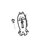 Big Teeth Rabbit with Friends（個別スタンプ：14）
