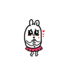 Big Teeth Rabbit with Friends（個別スタンプ：17）