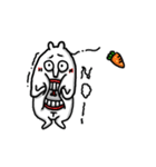 Big Teeth Rabbit with Friends（個別スタンプ：21）
