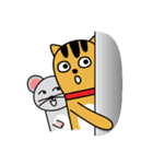 Cat jello and Mouse jemmy（個別スタンプ：2）