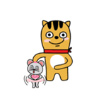 Cat jello and Mouse jemmy（個別スタンプ：3）