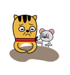 Cat jello and Mouse jemmy（個別スタンプ：4）