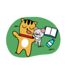 Cat jello and Mouse jemmy（個別スタンプ：5）