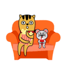 Cat jello and Mouse jemmy（個別スタンプ：7）