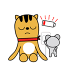 Cat jello and Mouse jemmy（個別スタンプ：9）