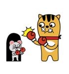 Cat jello and Mouse jemmy（個別スタンプ：11）