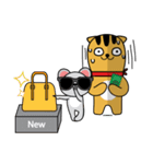 Cat jello and Mouse jemmy（個別スタンプ：12）