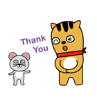 Cat jello and Mouse jemmy（個別スタンプ：13）