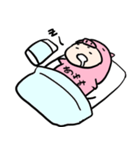 あゆみ×ブタちゃん（個別スタンプ：3）