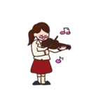 歌うたう人々（個別スタンプ：4）