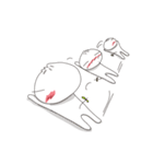Bunbun likes buns.（個別スタンプ：13）